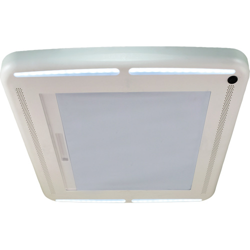 MaxxFan Shade s LED osvetlením